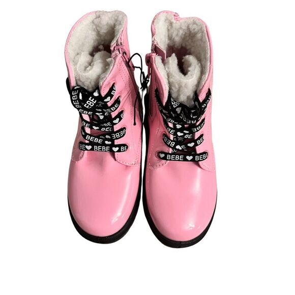 bebe Other - Bebe Girls Pink Combat Boots- 10